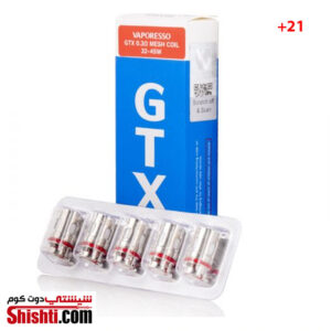 VAPORESSO GTX REPLACEMENT COILS (5pcs)