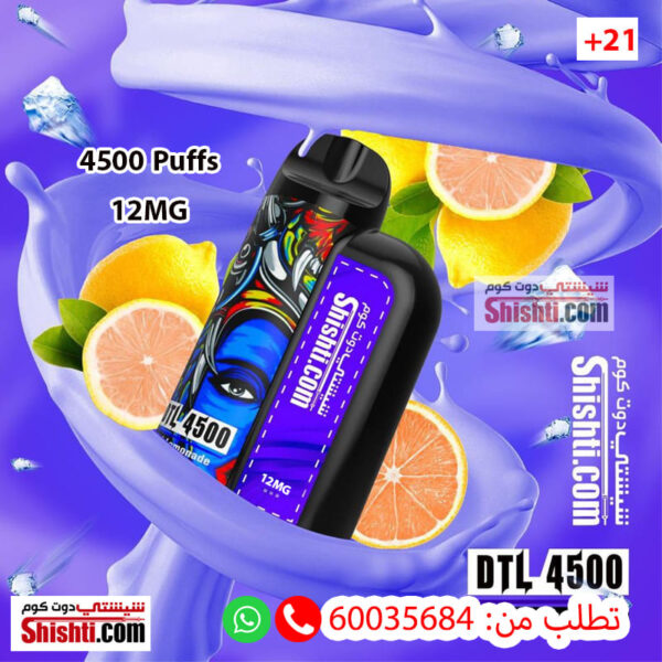 Shishti Pink Lemonade 6MG DTL 4500 Puffs