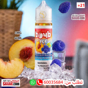 Bomb Ice Peach Blue Raspberry 3MG 60ML