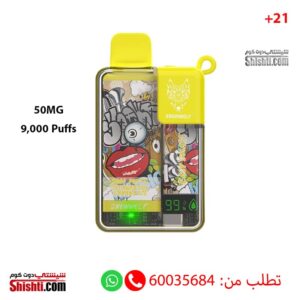 Easy Smart Strawberry Banana Ice 9000 Puffs