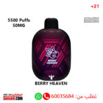 Panther Bar BERRY HEAVEN 50MG 5500 Puffs