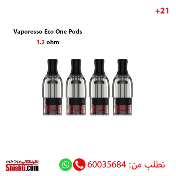 Vaporesso Eco One Pods 1.2 ohm Pack 4 pods